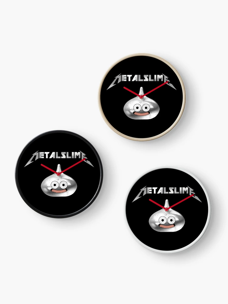 Thumbnail 3 of 4, Clock, Metal Slime designed and sold by CCCDesign.