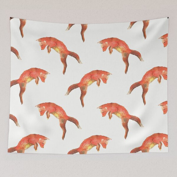 Item preview, Pouncing Fox designed and sold by PeppermintCreek.