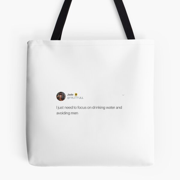 Item preview, DRINK WATER AVOID MEN tweet designed and sold by e_jo3.