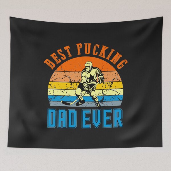 Item preview, Best Pucking DAD hockey dad funny Fathers Day Gift hockey designed and sold by hadleydesigns.