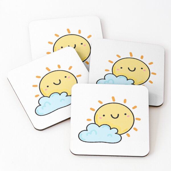 Item preview, Kawaii Sun with Cloud designed and sold by kawaiilife.
