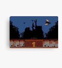 Castlevania - Dracula's Castle Canvas Print