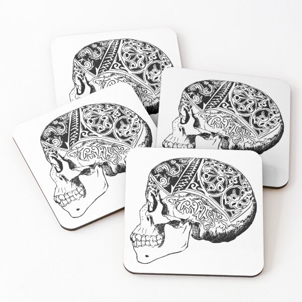 Item preview, Tattoo Skull designed and sold by jwebmarket.