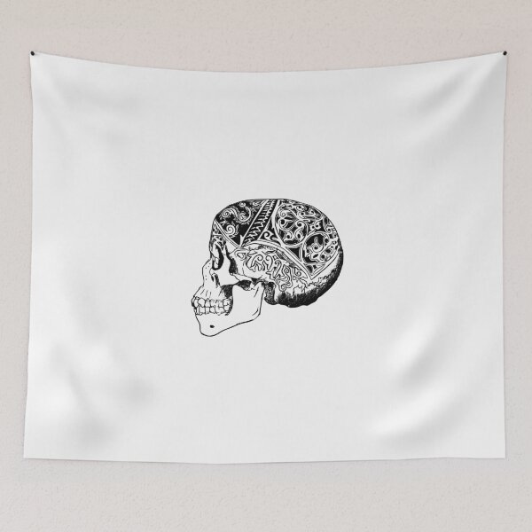 Item preview, Tattoo Skull designed and sold by jwebmarket.