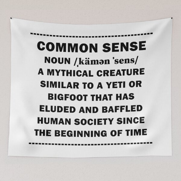 Item preview, Common Sense Myth designed and sold by Stanarchy.