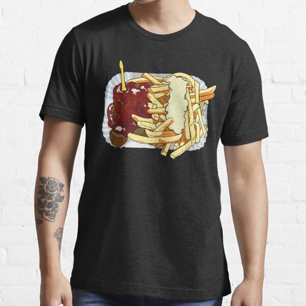 Curry Sausage With Fries Is Life T Shirt By Proeinstein Redbubble