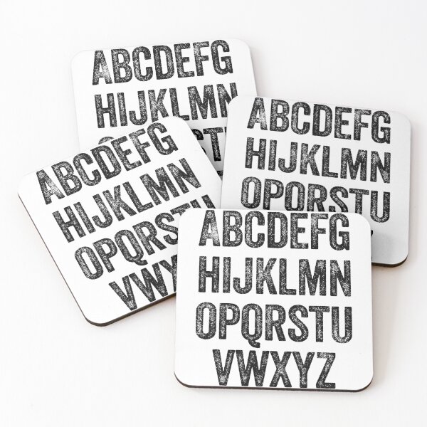 Item preview, Classic Alphabet A Through Z Black designed and sold by Minnie777.