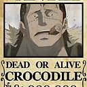 Crocodile Wanted Poster Poster By Dumontbast Redbubble