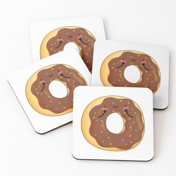 Item preview, Kawaii Chocolate Sprinkled Donut designed and sold by kawaiilife.