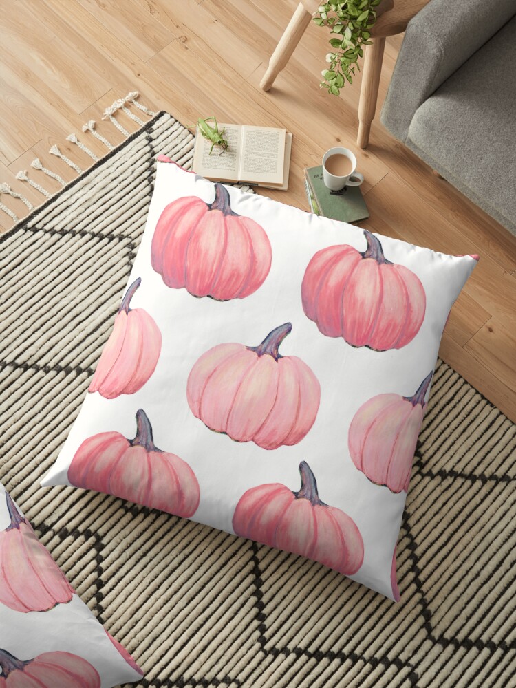 pink pumpkin pillow