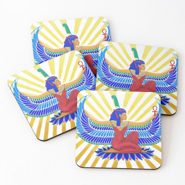 Item preview, Maat Egyptian Goddess of Truth and Balance designed and sold by ChloeShalini.