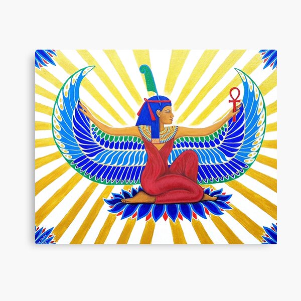 Maat Egyptian Goddess of Truth and Balance Canvas Print