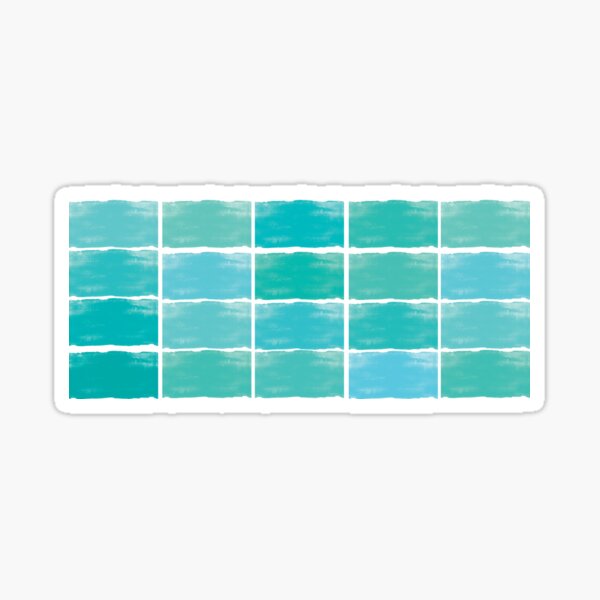 Artikel-Vorschau von Aquamarine minimale Aquarell-Küstenmosaiken, designt und verkauft von tinaschofield.