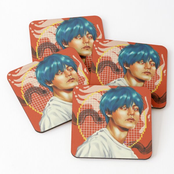 Item preview, MERMAID BLUE TAEHYUNG designed and sold by illust-peace.