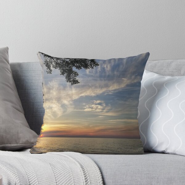 Item preview, Sunset and Clouds on Lake Superior designed and sold by J Rier Photography.