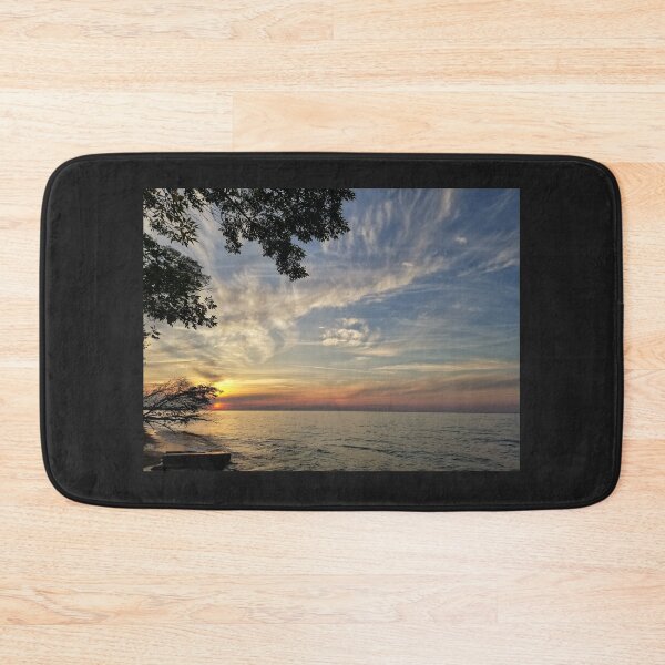 Item preview, Sunset and Clouds on Lake Superior designed and sold by J Rier Photography.