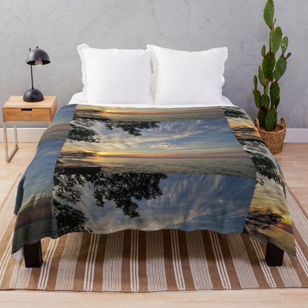 Item preview, Sunset and Clouds on Lake Superior designed and sold by J Rier Photography.