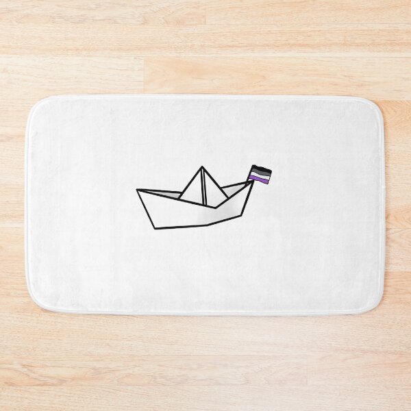 Item preview, ace pride paper boat designed and sold by calenca.