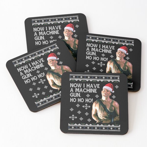 Item preview, Die Hard Ho Ho Ho Machine Gun Christmas Kint designed and sold by Nova5.