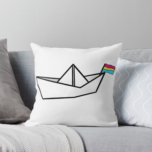 Item preview, pan pride paper boat designed and sold by calenca.