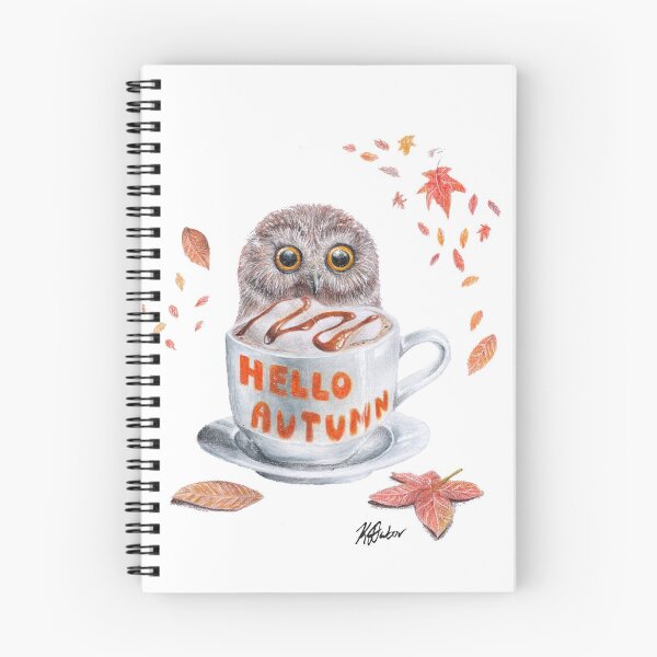 Item preview, Hola búho otoño designed and sold by Katerina Dubov.