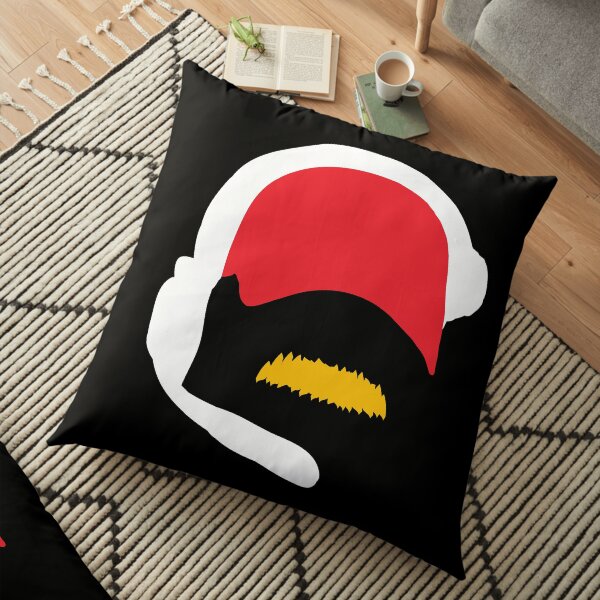 Kansas City Coach Local Football KC Red & Gold Kingdom Kc Coach Gear Floor Pillow