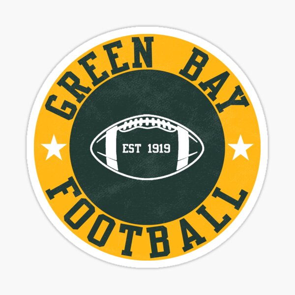 Green Bay Football Sticker