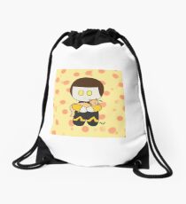 Data & Spot Drawstring Bag