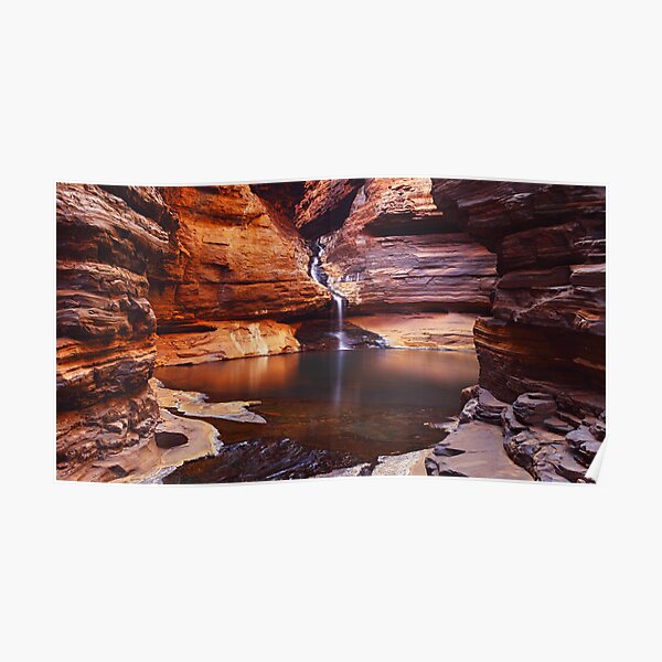 Reagans Pool - Karijini N.P. Western Australia Poster