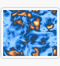 Light Sky Blue Liquid Sticker