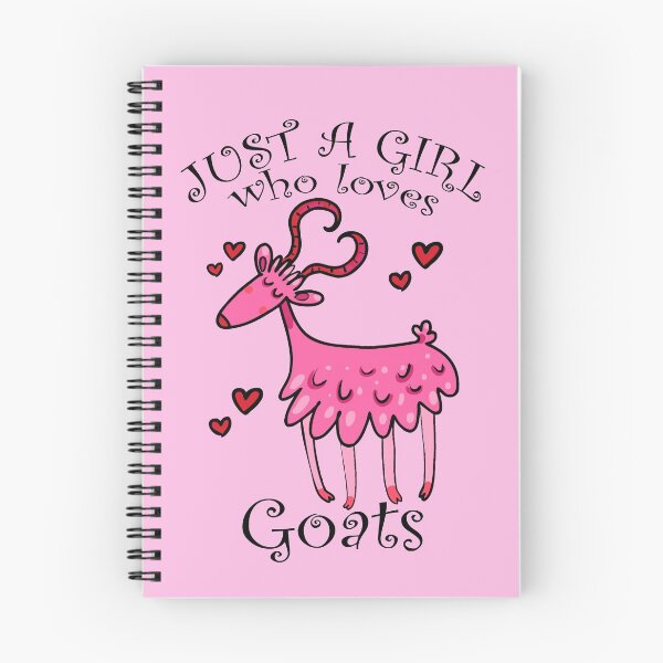 Item preview, Colorful Just a Girl Who Loves Goats Farmer Goat Lover Gift designed and sold by Maryna Denysenko.