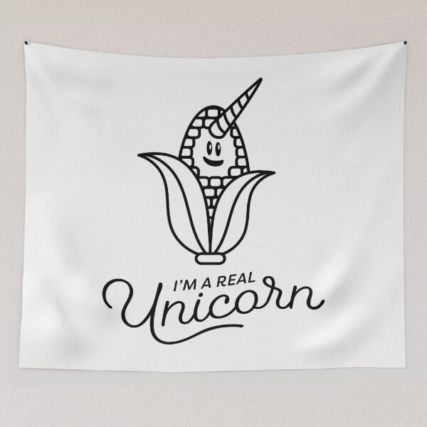 Item preview, Im A Real Unicorn designed and sold by Andy Mako.
