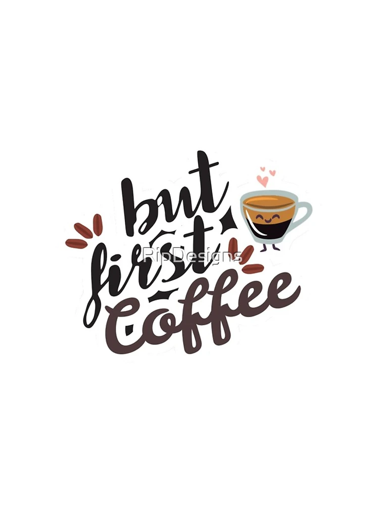Thumbnail 4 of 4, iPhone Case, But First Coffee! designed and sold by RipDesigns.