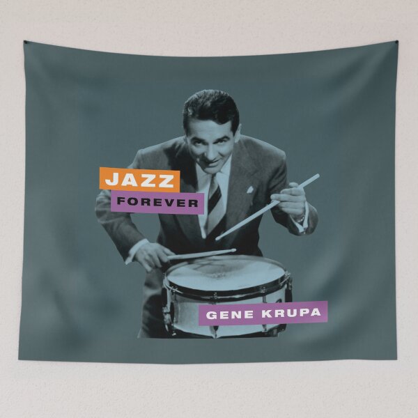 Item preview, Gene Krupa - Jazz Forever designed and sold by TIGERDAVER.