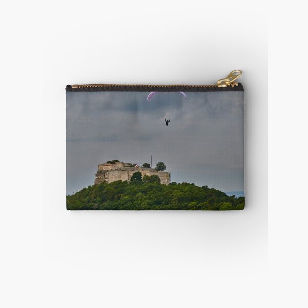Item preview, Hangglider over Hohenneuffen Castle designed and sold by Mark Bangert.