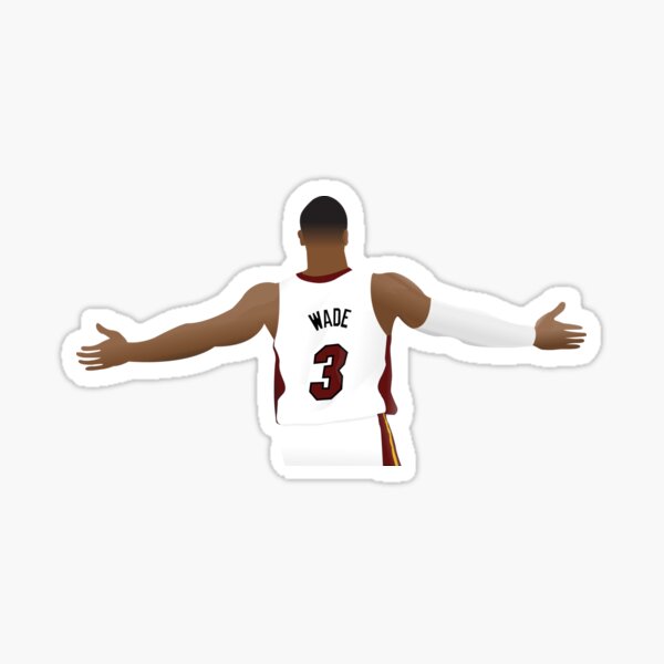 Dwayne Wade  Stickers  Redbubble