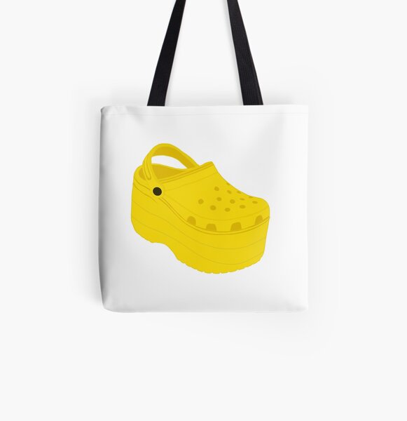 rubber tote bag like crocs