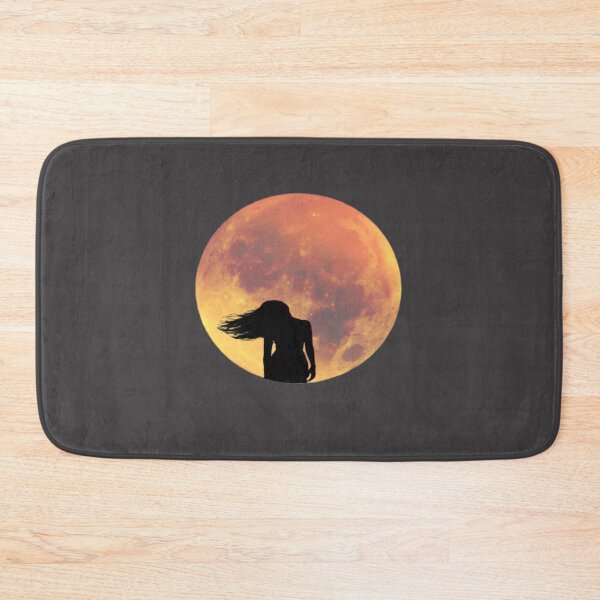 Artikelvorschau, Vollmond mit Frauensilhouette entworfen und verkauft von apathecary.