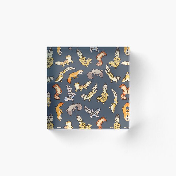 Item preview, chub geckos in dark grey designed and sold by Colordrilos.
