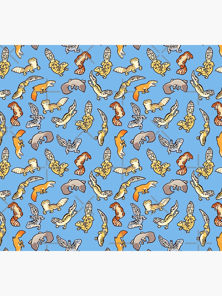 chub geckos in blue by Colordrilos