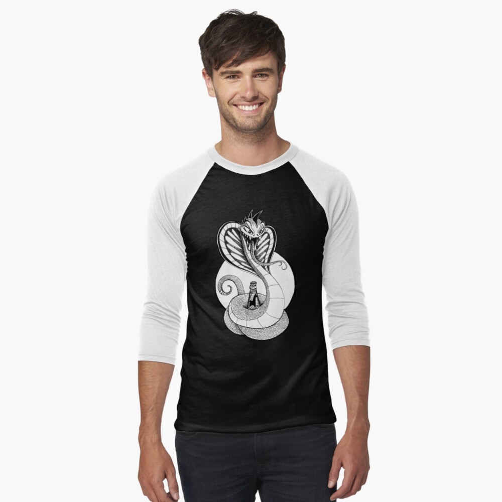Item preview, Baseball ¾ Sleeve T-Shirt designed and sold by tinaschofield.