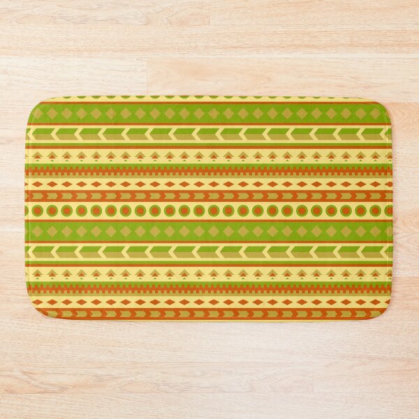 Item preview, Native American Pattern in Yellow, Green, Red, Brown designed and sold by ramiro.