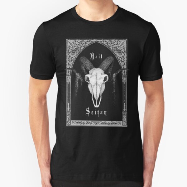 Hail Seitan Slim Fit T-Shirt