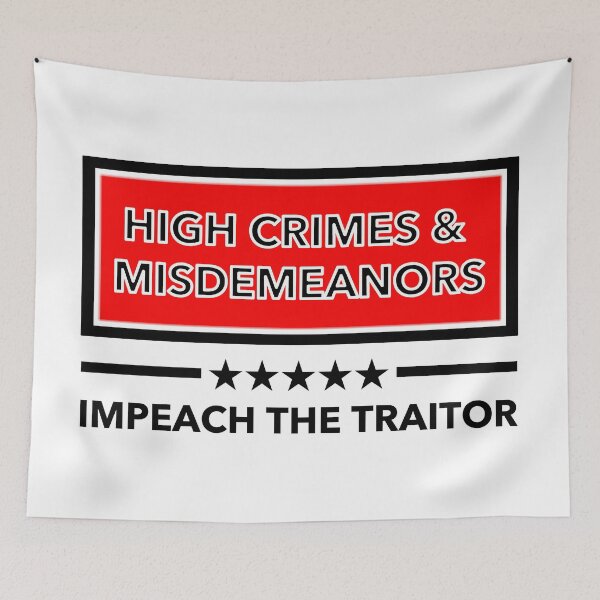Aperçu de l'œuvre Haut Crimes and Misdemeanors - Mettre en accusation le TRAITOR créée et vendue par Thelittlelord.