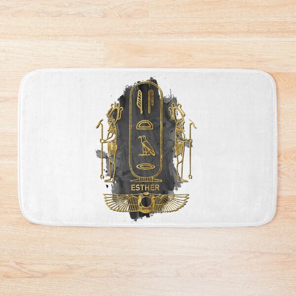 Item preview, Esther your name in old Egyptian hieroglyphics symbols designed and sold by elmanchour.