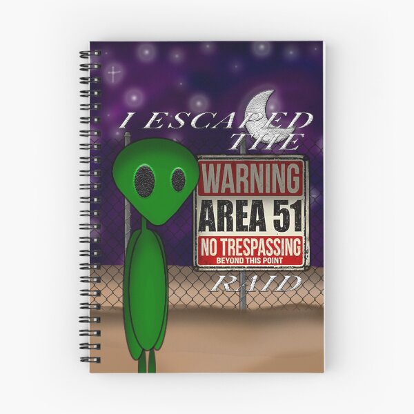 Item preview, Area 51 Escapee designed and sold by BrookeHalpert.