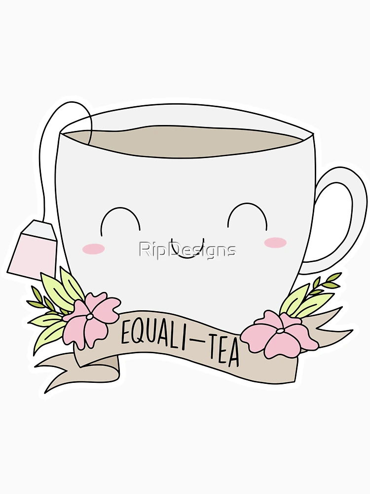 Thumbnail 6 of 6, Pullover Hoodie, Equali-Tea designed and sold by RipDesigns.