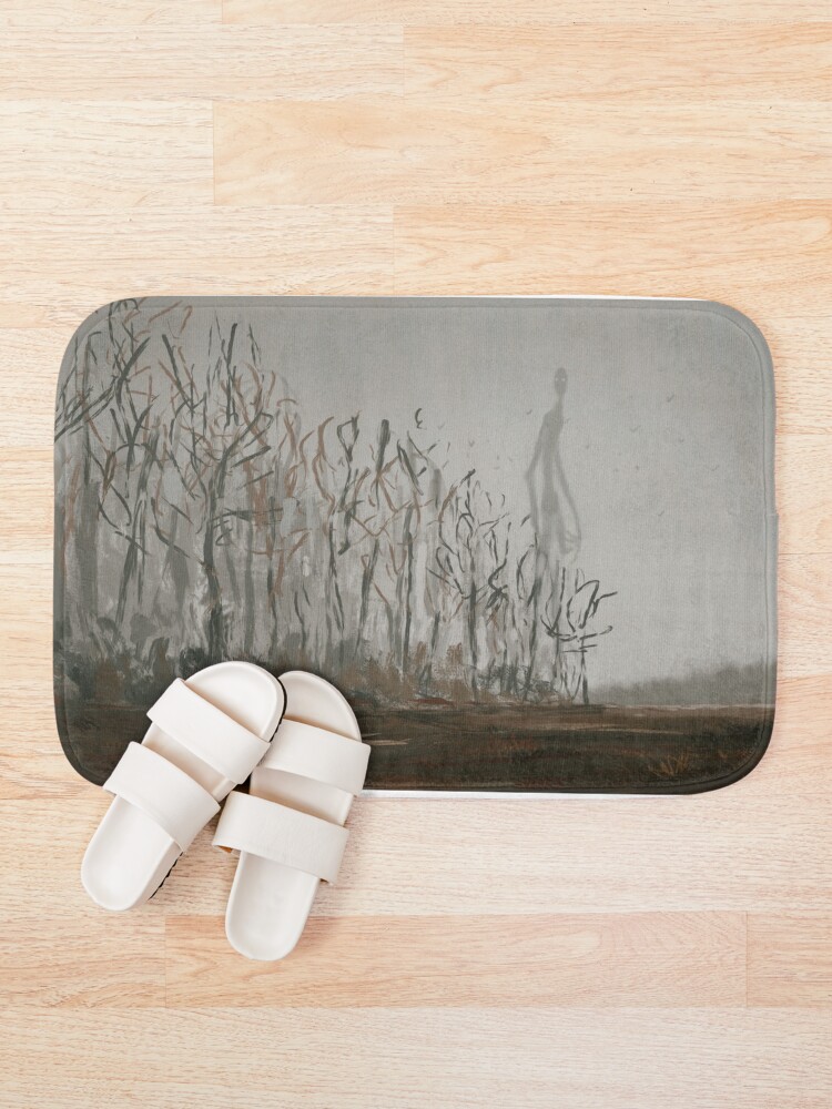 Thumbnail 1 of 6, Bath Mat, An unexpected encounter designed and sold by sktchup.