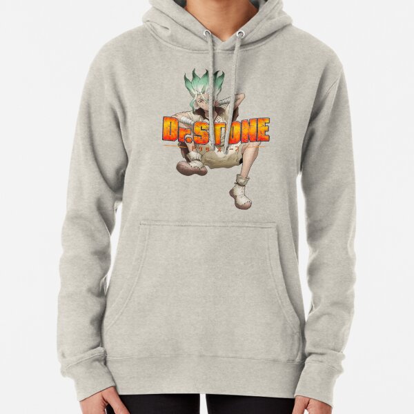 Dr. Stone anime/manga design with Senku Pullover Hoodie