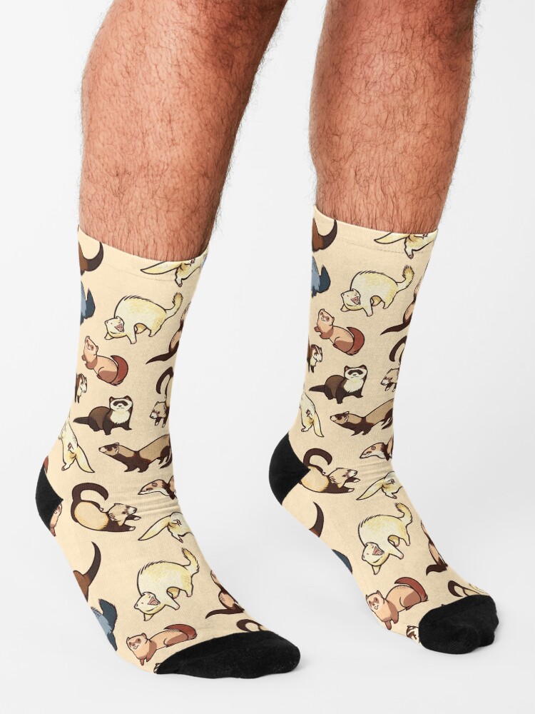 Alternate view of cat snakes Socks